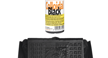 Zwarte kachelcoating