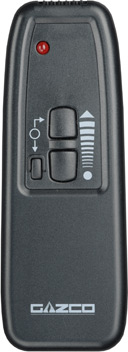 Standard upgradeable remote control for Riva 53 and 67